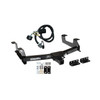 2011-2014 Chevrolet Silverado 2500 HD Draw-tite Class 4 Trailer Hitch, 2 Inch Square Receiver Bundle w/ Plug-n-Play T-One Wiring Harness