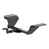 CURT 121853 Class 2 Trailer Hitch with Ball Mount, 1-1/4-In Receiver, Fits Select Buick Regal Sport, Chevrolet Malibu