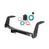 92 - 95 Toyota 4Runner With 31.5" or smaller spare tires CURT Class 3 2" Trailer Hitch w/ 4-flat Wiring Kit 13094