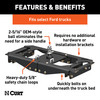CURT 60702 Factory   Original Equipment Style Gooseneck Hitch, 38,000 lbs. 2-5/16-Inch Ball, Fits   Select Ford F-250, F-350, F-450 Super Duty