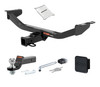 13 - 18 Acura RDX  2in. CURT Trailer Hitch + Ball Mount + Cover + Lock Kit HWA14