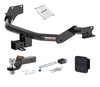20 - 24 KIA Telluride 2in. CURT Trailer Hitch + Ball Mount + Cover + Lock Kit HWA1644