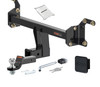 22 - 25 BMW iX 2in. CURT Trailer Hitch + Ball Mount + Cover + Lock Kit HWA158