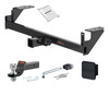 21 - 24 Mercedes-Benz GLA250 2in. CURT Trailer Hitch + Ball Mount + Cover + Lock Kit HWA1884