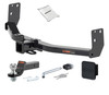 10 - 16 Cadillac SRX 2in. CURT Trailer Hitch + Ball Mount + Cover + Lock Kit HWA241