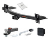 18 - 24 Buick Enclave 2in. CURT Trailer Hitch + Ball Mount + Cover + Lock Kit HWA183