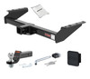 92 - 94 Chevrolet Blazer Full size 2in. CURT Trailer Hitch + Ball Mount + Cover + Lock Kit HWA262