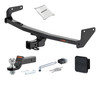 22 - 24 KIA Niro 2in. CURT Trailer Hitch + Ball Mount + Cover + Lock Kit HWA1597