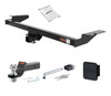 04 - 09 Nissan Quest 2in. CURT Trailer Hitch + Ball Mount + Cover + Lock Kit HWA2060