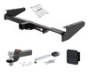 99 - 03 Lexus RX300  2in. CURT Trailer Hitch + Ball Mount + Cover + Lock Kit HWA1698