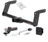 22 - 24 Lexus NX450h+ Excluding F Sport 2in. CURT Trailer Hitch + Ball Mount + Cover + Lock Kit HWA1697
