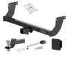 23 - 24 Lexus RX350 2in. CURT Trailer Hitch + Ball Mount + Cover + Lock Kit HWA1700