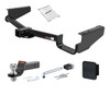 04 - 06 Lexus RX330  2in. CURT Trailer Hitch + Ball Mount + Cover + Lock Kit HWA1699