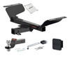 18 - 24 Chevrolet Equinox Excluding diesel 2in. CURT Trailer Hitch + Ball Mount + Cover + Lock Kit HWA339