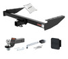 93 - 98 JEEP Grand Cherokee 2in. CURT Trailer Hitch + Ball Mount + Cover + Lock Kit HWA1559