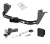 11 - 24 Mitsubishi RVR 2in. CURT Trailer Hitch + Ball Mount + Cover + Lock Kit HWA1999