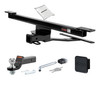 06 - 07 Mercedes-Benz R500 2in. CURT Trailer Hitch + Ball Mount + Cover + Lock Kit HWA1912