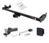 04 - 07 Mercury Monterey Van 2in. CURT Trailer Hitch + Ball Mount + Cover + Lock Kit HWA1942