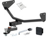 23 - 24 Mitsubishi Outlander Phev 2in. CURT Trailer Hitch + Ball Mount + Cover + Lock Kit HWA1992