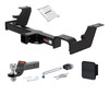 01 - 05 Pontiac Aztek 2in. CURT Trailer Hitch + Ball Mount + Cover + Lock Kit HWA2117