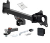 20 - 23 Toyota TOYOTA 2in. CURT Trailer Hitch + Ball Mount + Cover + Lock Kit HWA2347