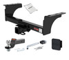 11 - 24 RAM 3500 Cab & chassis 2in. CURT Trailer Hitch + Ball Mount + Cover + Lock Kit HWA2205