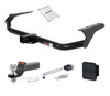 09 - 16 Toyota Venza 2in. CURT Trailer Hitch + Ball Mount + Cover + Lock Kit HWA2459