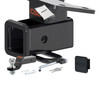 21 - 24 Volkswagen ID.4 With factory receiver 2in. CURT Trailer Hitch + Ball Mount + Cover + Lock Kit HWA2494
