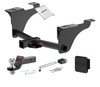 20 - 25 Subaru Outback Wagon 2in. CURT Trailer Hitch + Ball Mount + Cover + Lock Kit HWA2309