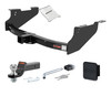 03 - 10 Dodge Ram 3500  Excluding factory receiver 2in. CURT Trailer Hitch + Ball Mount + Cover + Lock Kit HWA742