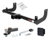 09 - 14 Ford F-150  Excluding factory receiver 2in. CURT Trailer Hitch + Ball Mount + Cover + Lock Kit HWA853