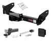 06 - 08 Ford F-150  Excluding factory receiver (built after 8/5/05) 2in. CURT Trailer Hitch + Ball Mount + Cover + Lock Kit HWA856