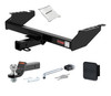 73 - 97 Ford F-150  Excluding 10" drop bumper, old body 2in. CURT Trailer Hitch + Ball Mount + Cover + Lock Kit HWA866
