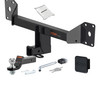 17 - 21 Volvo S90  2in. CURT Trailer Hitch + Ball Mount + Cover + Lock Kit HWA2546