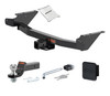 23 - 24 GMC Canyon 2in. CURT Trailer Hitch + Ball Mount + Cover + Lock Kit HWA1067