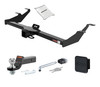 03 - 11 HONDA Element Excluding SC 2in. CURT Trailer Hitch + Ball Mount + Cover + Lock Kit HWA1362