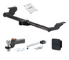 18 - 24 HONDA Odyssey 2in. CURT Trailer Hitch + Ball Mount + Cover + Lock Kit HWA1372