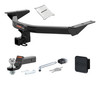 16 - 22 HONDA Pilot 2in. CURT Trailer Hitch + Ball Mount + Cover + Lock Kit HWA1381