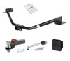 10 - 12 Hyundai Santa Fe 2in. CURT Trailer Hitch + Ball Mount + Cover + Lock Kit HWA1440