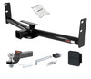 10 - 17 GMC Terrain 2in. CURT Trailer Hitch + Ball Mount + Cover + Lock Kit HWA1306