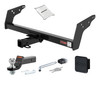 91 - 04 GMC Sonoma 2in. CURT Trailer Hitch + Ball Mount + Cover + Lock Kit HWA1300