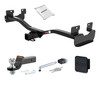 06 - 10 HUMMER H3 2in. CURT Trailer Hitch + Ball Mount + Cover + Lock Kit HWA1394