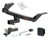 23 - 24 Toyota Crown 2in. CURT Trailer Hitch + Ball Mount + Cover + Lock Kit HWA2385