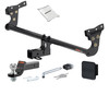 22 - 25 Hyundai Ioniq5 2in. CURT Trailer Hitch + Ball Mount + Cover + Lock Kit HWA1424