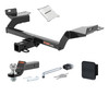 13 - 19 Ford Escape 2in. CURT Trailer Hitch + Ball Mount + Cover + Lock Kit HWA815