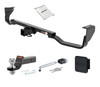 07 - 09 Hyundai Santa Fe 2in. CURT Trailer Hitch + Ball Mount + Cover + Lock Kit HWA1441