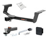 06 - 18 Toyota RAV4 2in. CURT Trailer Hitch + Ball Mount + Cover + Lock Kit HWA2426