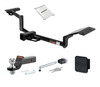 09 - 20 Ford Flex With dual exhaust 2in. CURT Trailer Hitch + Ball Mount + Cover + Lock Kit HWA933