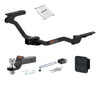 13 - 19 Ford Police Interceptor Utility 2in. CURT Trailer Hitch + Ball Mount + Cover + Lock Kit HWA974