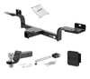 03 - 08 Infiniti FX45 2in. CURT Trailer Hitch + Ball Mount + Cover + Lock Kit HWA1472